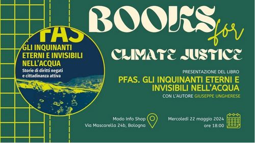 Presentazione del libro ‘PFAS. Gli inquinanti eterni e invisibili nell’acqua’ con Giuseppe Ungherese