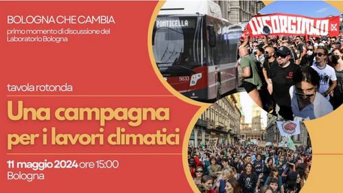 Una campagna per i lavori climatici: presentazione del report
