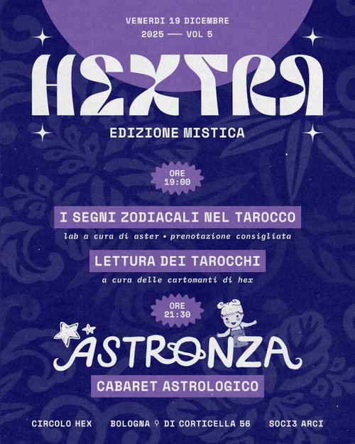 HEXTRA vol 5: Astronza • I Segni Zodiacali nel Tarocco Bolognese • Lettura Tarocchi