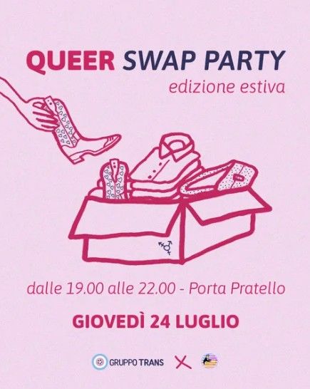 Queer swap estivo - Collettiva Transferelli x Gruppo Trans