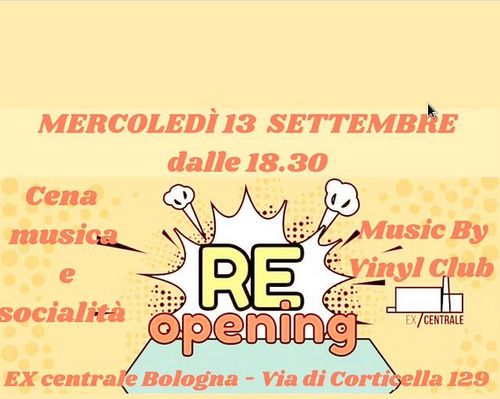 Excentrale Re-opening