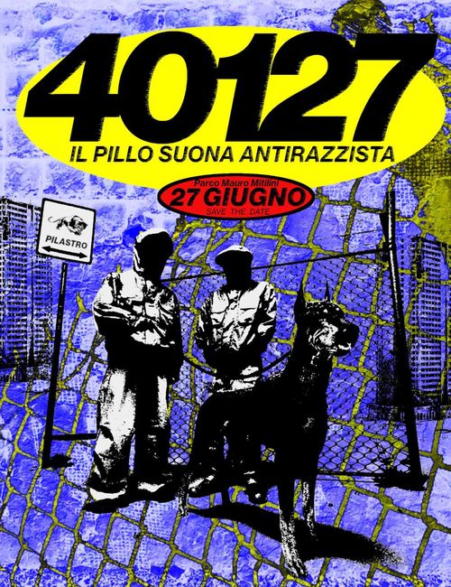 40127 - IL PILLO SUONA ANTIRAZZISTA
