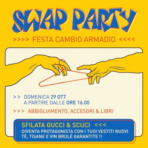 SWAP Party !! Scambio di vestiti, accesori e libri // + Sfilata