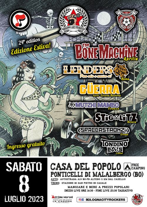 Bologna City Rockers Summer Edition 8 luglio 2023