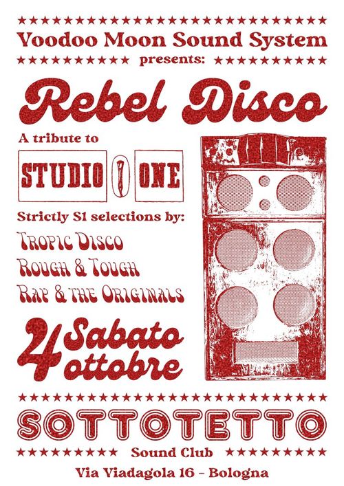 VOODOO MOON SOUND SYSTEM presents REBEL DISCO