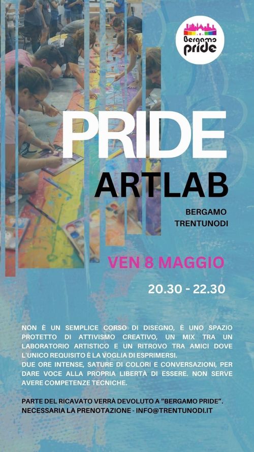 PRIDE ARTLAB
a Trenunodi, Bergamo