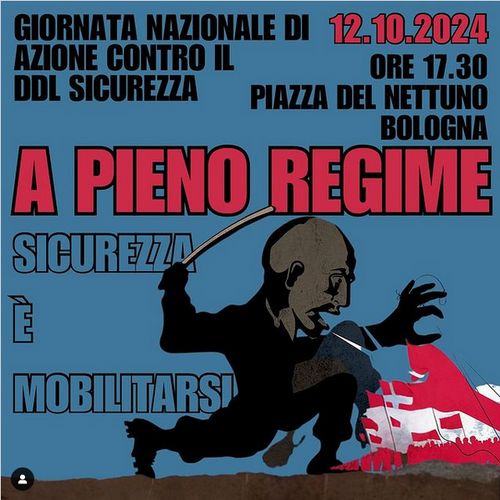 A pieno regime - Giornata nazionale contro il DDL 1160