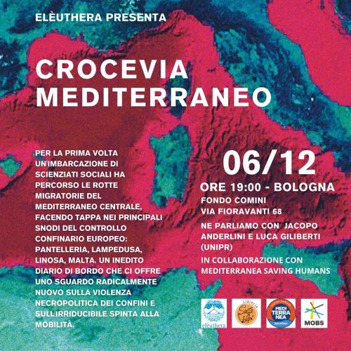 Presentazione di "Crocevia Mediterraneo" edito da Elèuthera 
