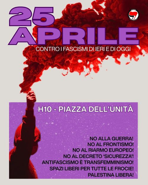 25 aprile – Contro i fascismi di ieri e di oggi