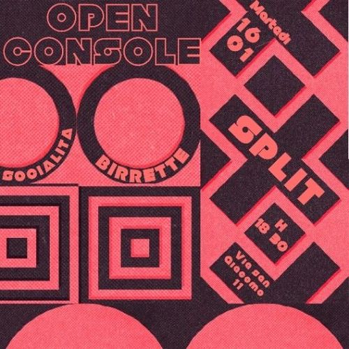Open console