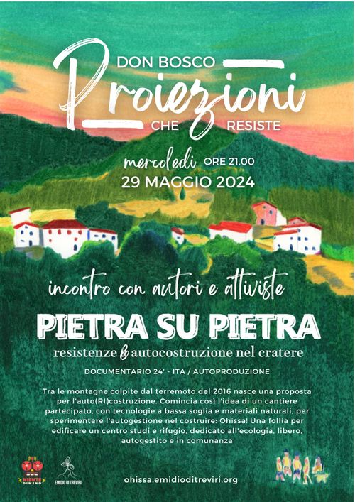 Proiezione documentario "Pietra su pietra"