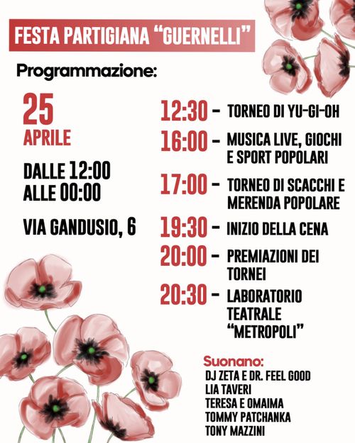 Festa partigiana Guernelli