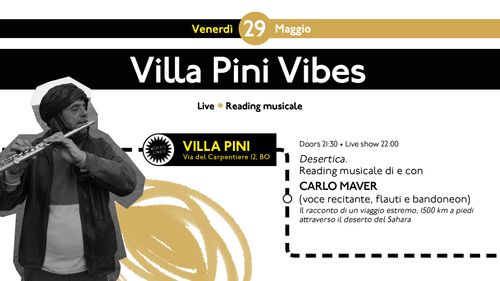 VILLA PINI VIBES | Carlo Maver: Desertica