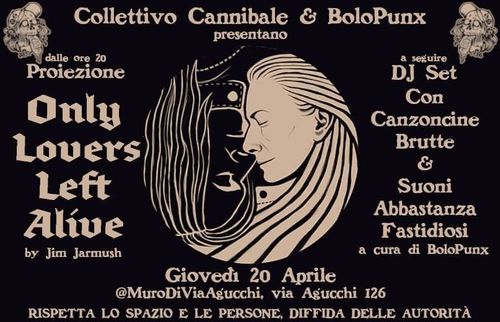 Bolopunx & Collettivo Cannibale: proeizione e Dj set Punx