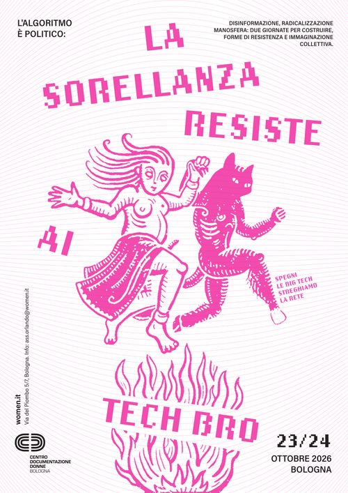 streghe che ballano sul fuoco! spegni le bigtech, streghiamo la rete