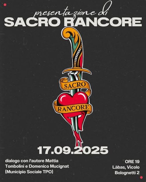 Presentazione di Sacro Rancore