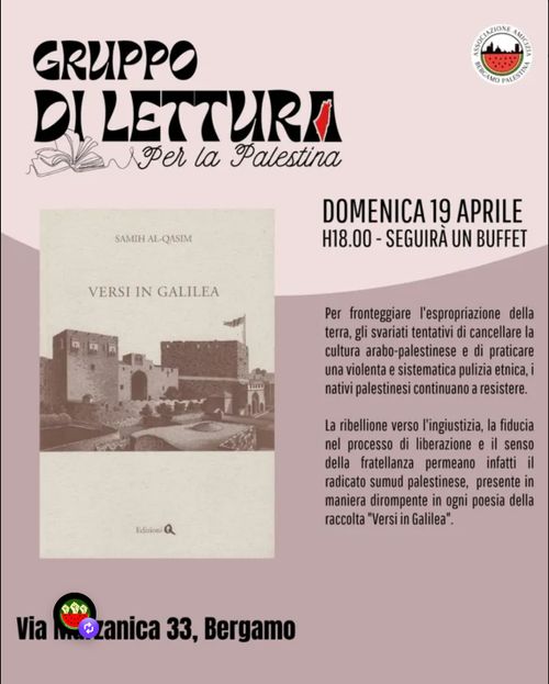 Gruppo di lettura per la Palestina