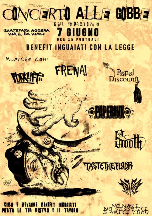 Concerto benefit le gobbe hc XVI edizione