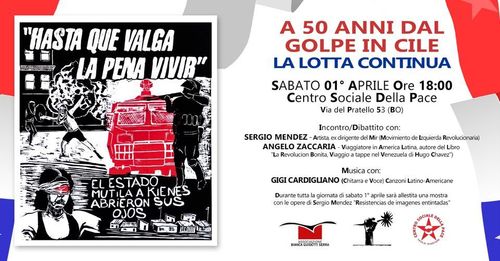 A 50 anni dal golpe in Cile: La lotta continua!