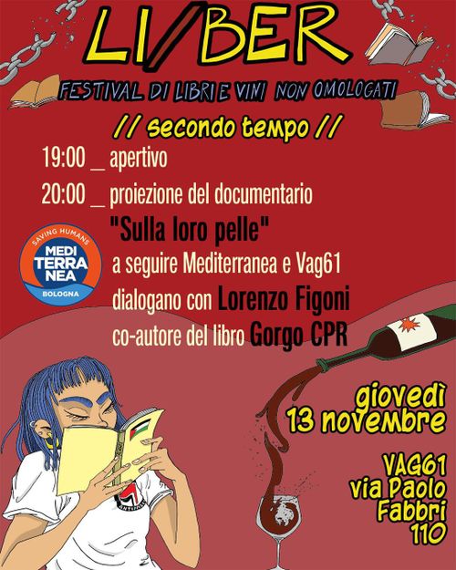 Li/ber (secondo tempo) - Proiezione del documentario “Sulla loro pelle“