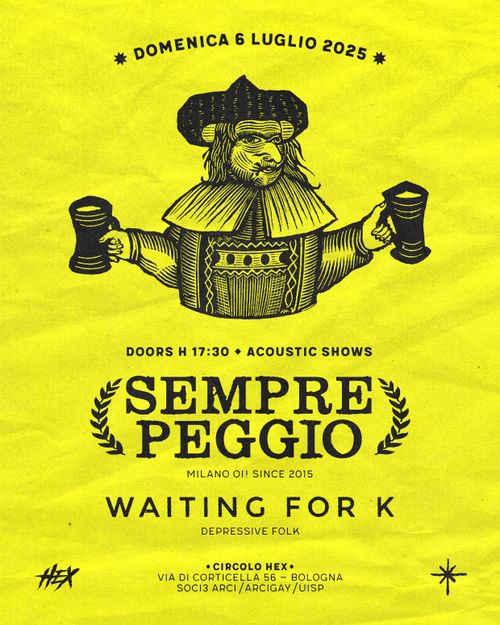 Sempre Peggio • Waiting For K | Acoustic Shows
