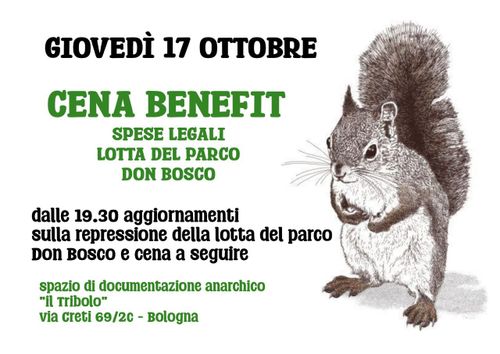 🐿️ CENA BENEFIT SPESE LEGALI DON BOSCO 🐿️