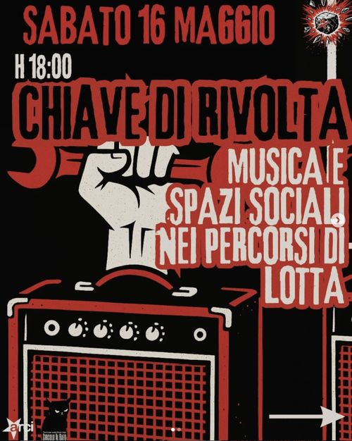 CHIAVE DI RIVOLTA - MUSICA E SPAZI SOCIALI NEI PERCORSI DI LOTTA