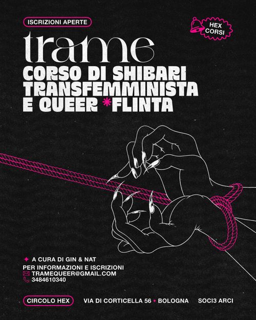 TRAME ✦ Corso FLINTA di Shibari