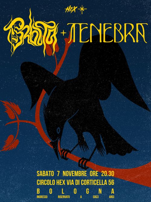 Orbita • Tenebra ★ Doppio Release Party ⚲ Circolo Hex