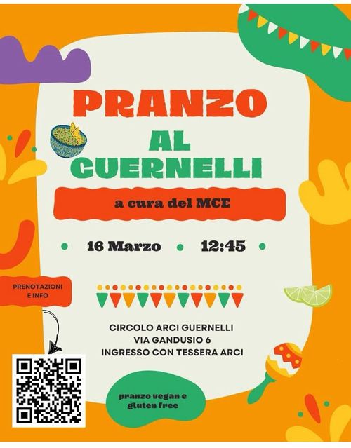 Pranzo Movimento Cooperazione Educativa