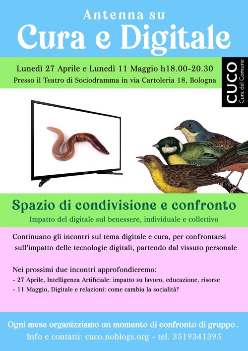 Cura e Digitale. Spazi di condivisione e confronto