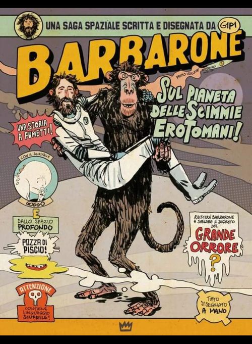 Barbarone sul pianeta delle scimmie erotomani 