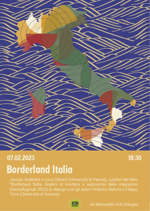 Borderland Italia, un libro a cura di Jacopo Anderlini, Davide Filippi, Luca Giliberti
