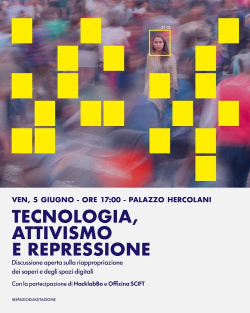Tecnologie, attivismo e repressione - Discussione aperta sulla riappropriazione dei saperi e degli spazi digitali