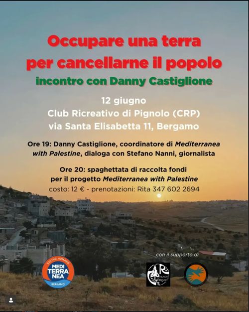 Occupare una terra per cancellarne il popolo - Incontro con Danny Castiglion