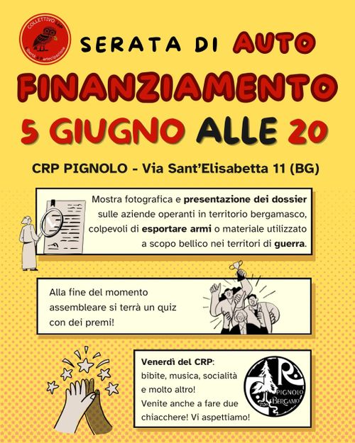 Assemblea sugli armamenti! 