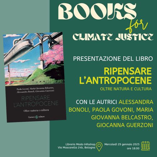 Ripensare l’Antropocene. Oltre natura e cultura - presentazione libro