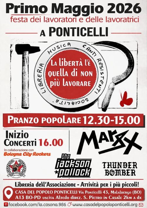 1 Maggio delle Lavoratrici e dei Lavoratori