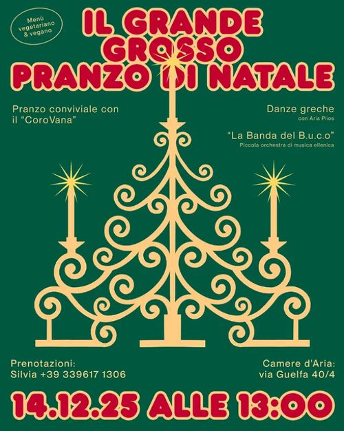 GROSSO GRASSO PRANZO DI NATALE