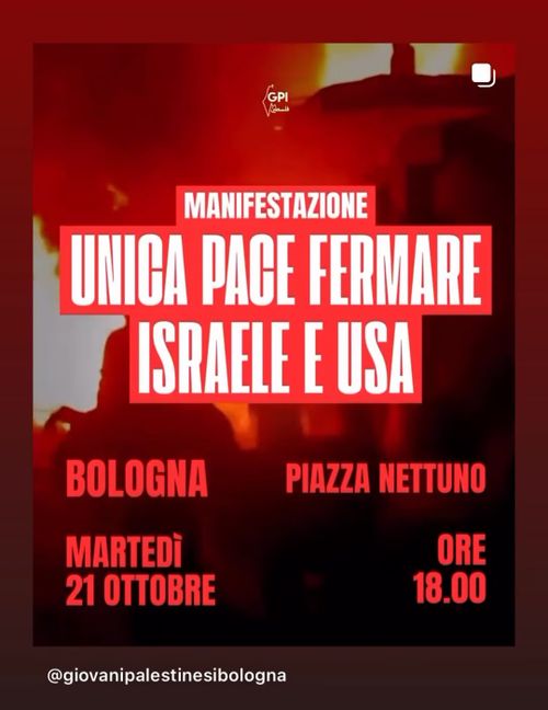 Fermare Israele e Usa