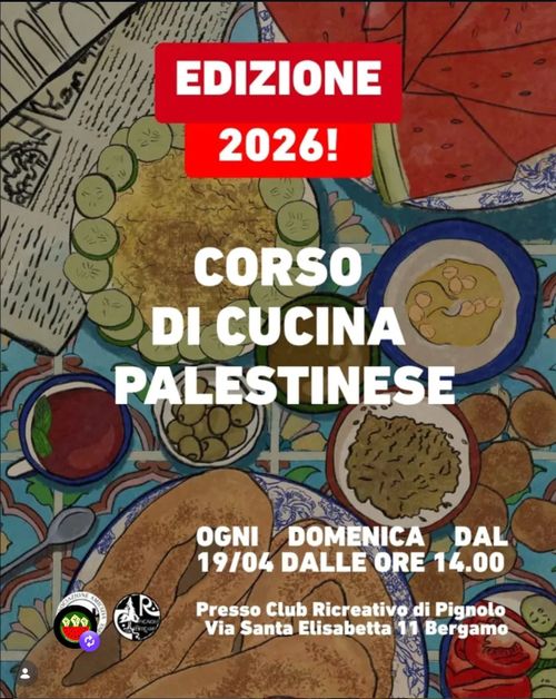 Corso di cucina palestinese - Edizione 2026