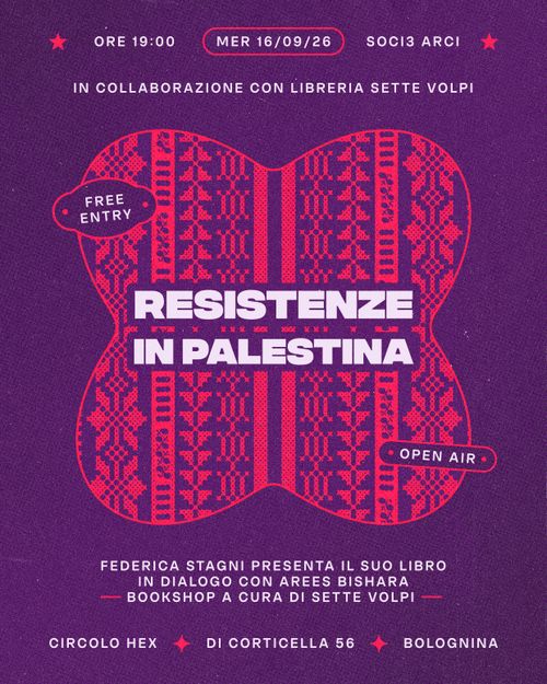 Presentazione di 𝘙𝘦𝘴𝘪𝘴𝘵𝘦𝘯𝘻𝘦 𝘪𝘯 𝘗𝘢𝘭𝘦𝘴𝘵𝘪𝘯𝘢