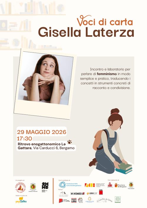 Voci di carta: Gisella Laterza