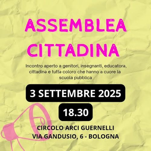 Assemblea Rete per la Scuola Pubblica 