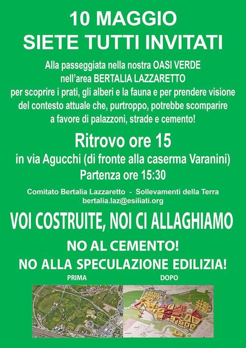 Passeggiata naturalistica insieme al comitato Bertalia-Lazzaretto