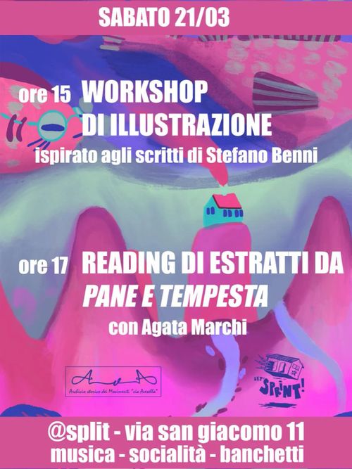 Workshop di illustrazione + Reading