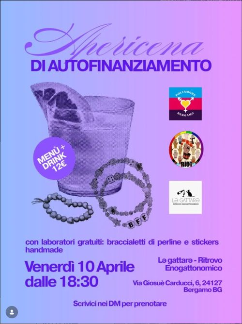 Apericena di autofinanziamento