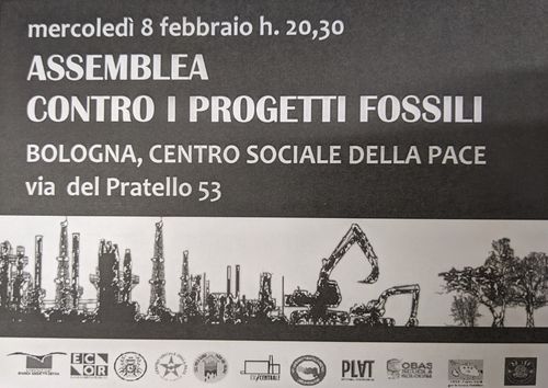 Assemblea contro i progetti fossili