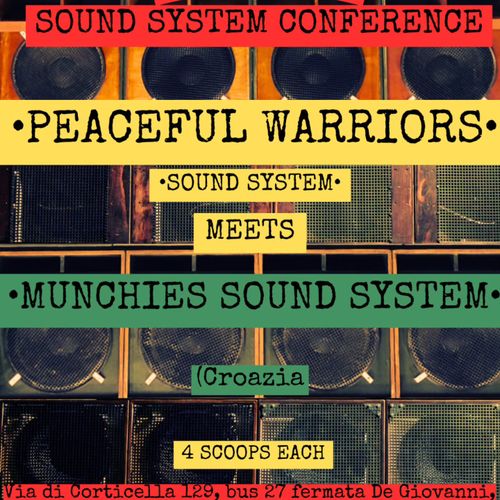 🚦INTERNATIONAL SOUND SYSTEM CONFERENCE ALERT🚦Munchies meet 