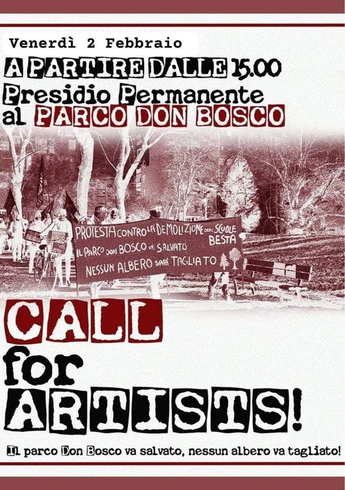 Don Bosco: Presidio- call for artists -musica